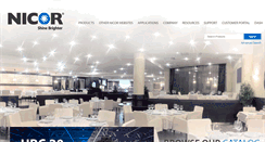 Desktop Screenshot of nicorlighting.com